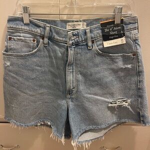 Abercrombie & Fitch The 4” Mom Short Curve Love